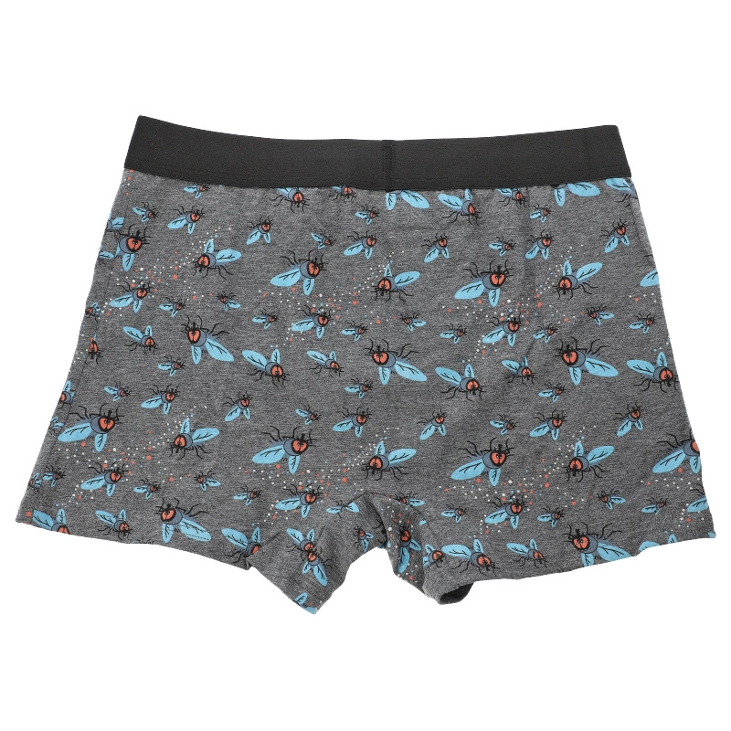 Boxerky REDO - 1BE-827 Grey Melange