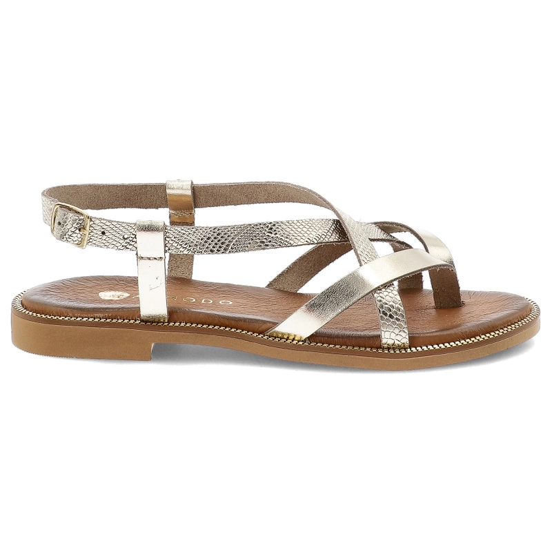 Sandále ARMODO - 40429 Bf.Złoto/Luka Złoto