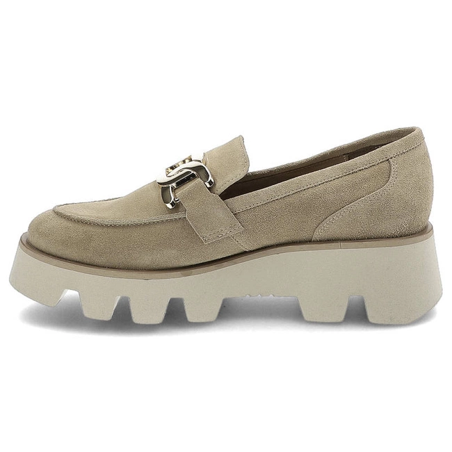 Poltopánky Karino - 4186/001-P Beż Welur