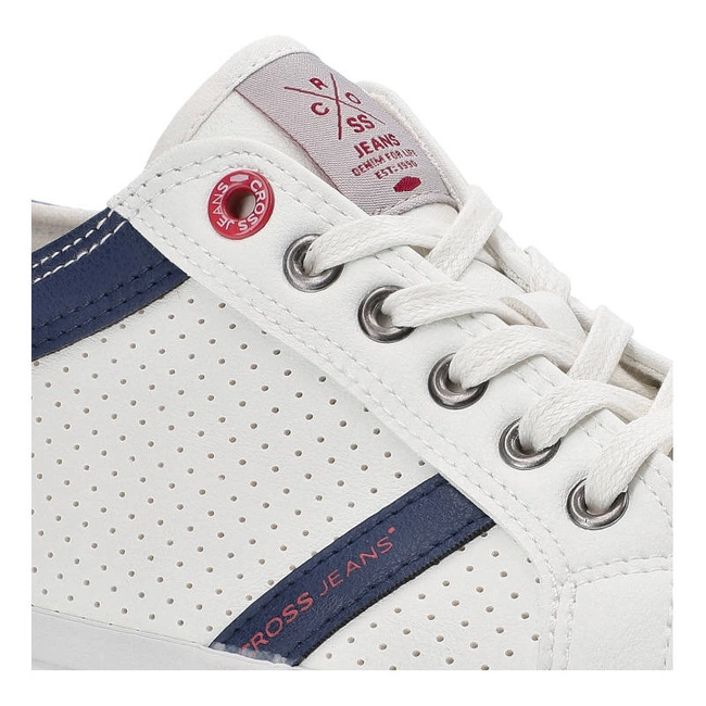 Plátenky Cross Jeans - II1R4005C Biały