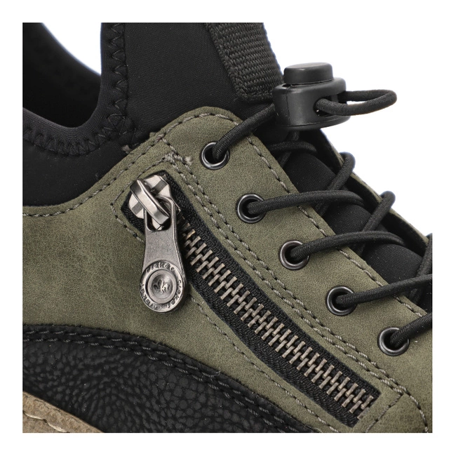 Členkové Topánky Rieker - N32G3-54 Green Combination