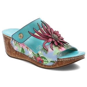 Šľapky Laura Vita - Dino 09 CX1882-9 Turquoise