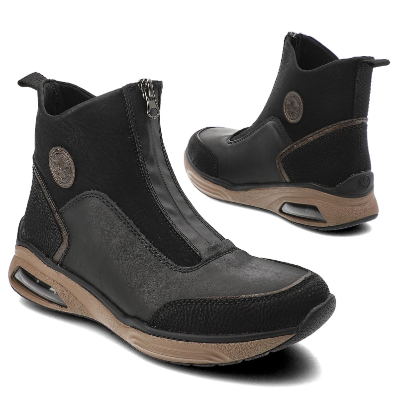 Členkové Topánky Rieker - M5656-00 Black