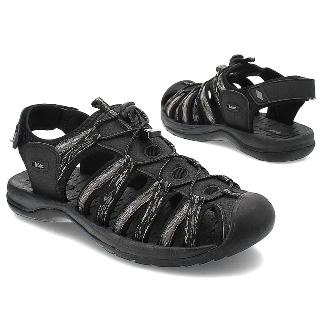 Sandále Lee Cooper - LCW-24-03-2312M Black/Gray