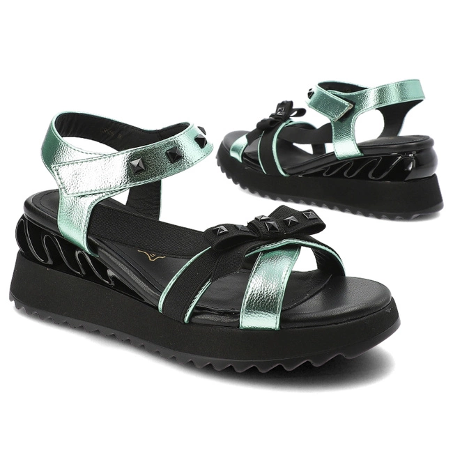 Sandále S.Barski - CR956 L.Green