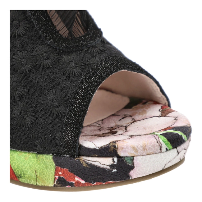 Šľapky LAURA VITA - Hicao 725 SL16028D-7 Noir