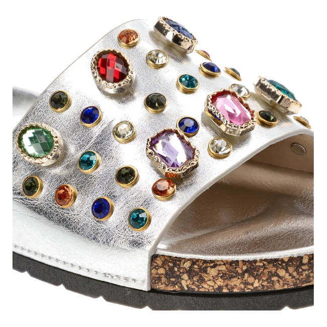 Šľapky S.Barski - MY122 Silver