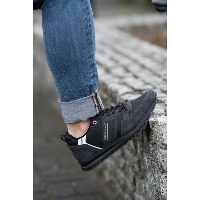 Tenisky Cross Jeans - JJ1R4014C Czarny