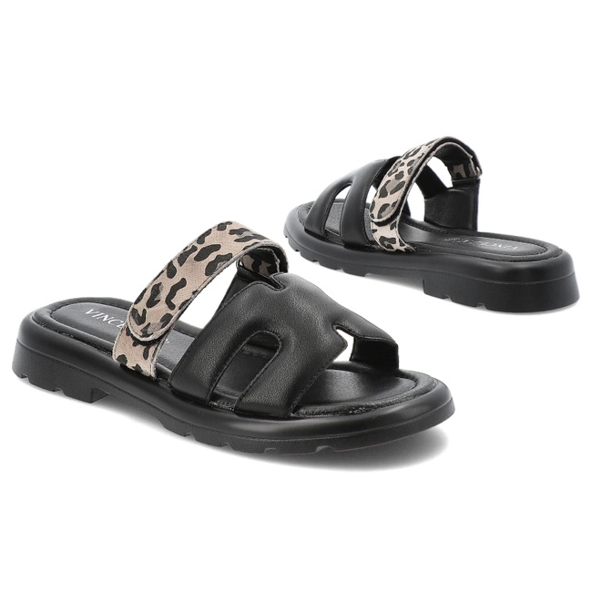 Šľapky VINCEZA - 66769 BK Czarny