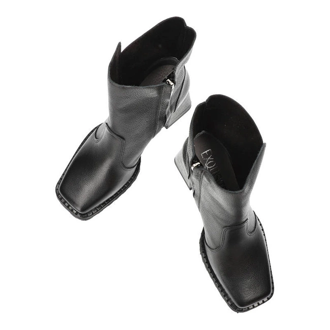 Členkové Topánky Exquisite - 1466 Czarny Rustic