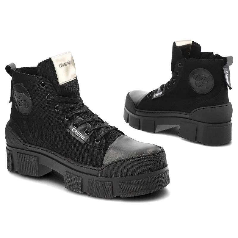 Členkové Topánky Carinii - B8922_-E50-S59-180-B83 Czarny