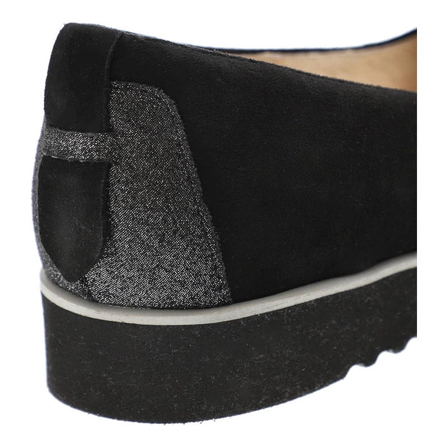 Poltopánky Gamis - 1904 Z8+ Czarny Zamsz