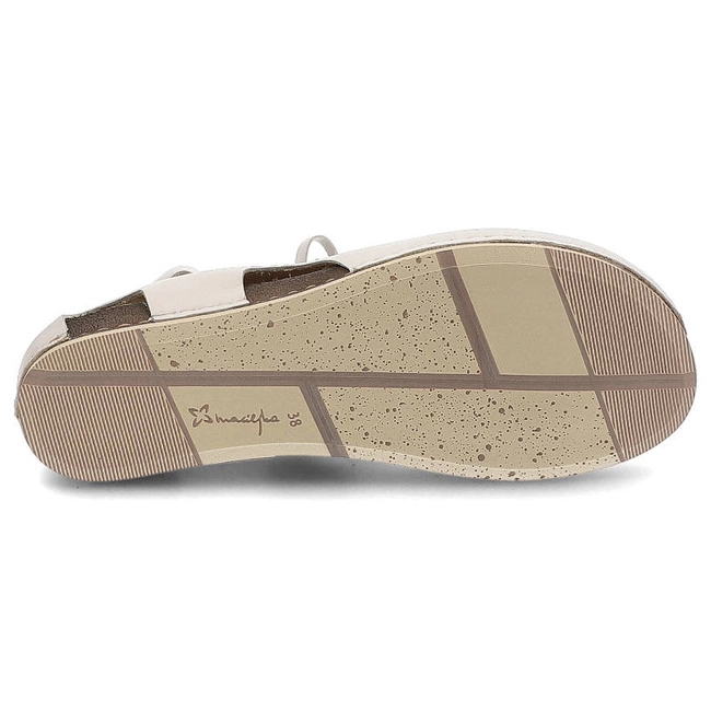 Šnúrovacie Členkové Topánky Maciejka - 03426-25/00-6 Jasny Beż