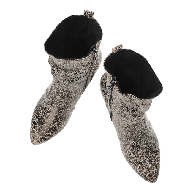 Členkové Topánky Armodo - 7097A Beige/Schwarz