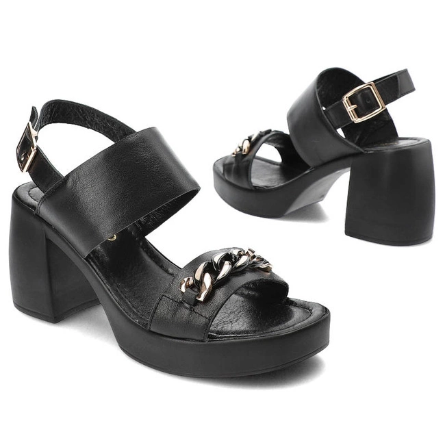 Sandále Chebello - 4082_-407-000-PSK-S279 Czarny