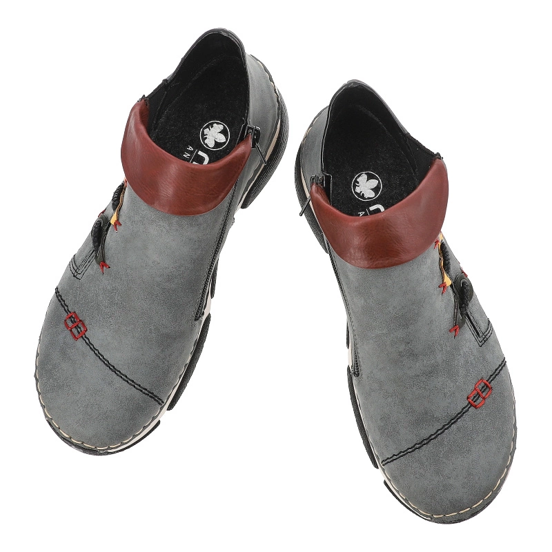 Členkové Topánky RIEKER - 45983-14 Blue Combination