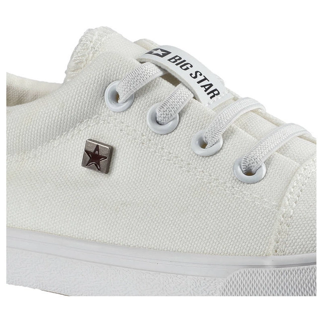 Plátenky Big Star - DD374074 Biały