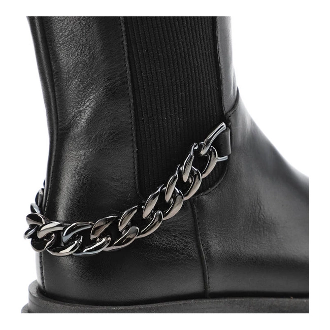 Členkové Topánky Nessi - 21138/1 Czarny 1