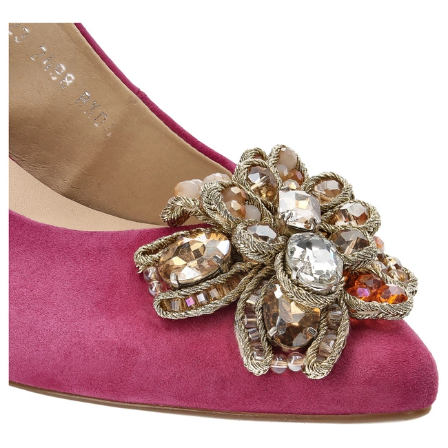 Sandále Armodo - 2498 Fuksja Welur