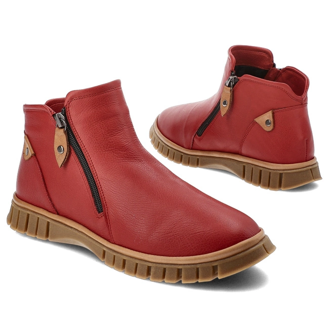 Členkové Topánky Artiker - 55C1444 Red