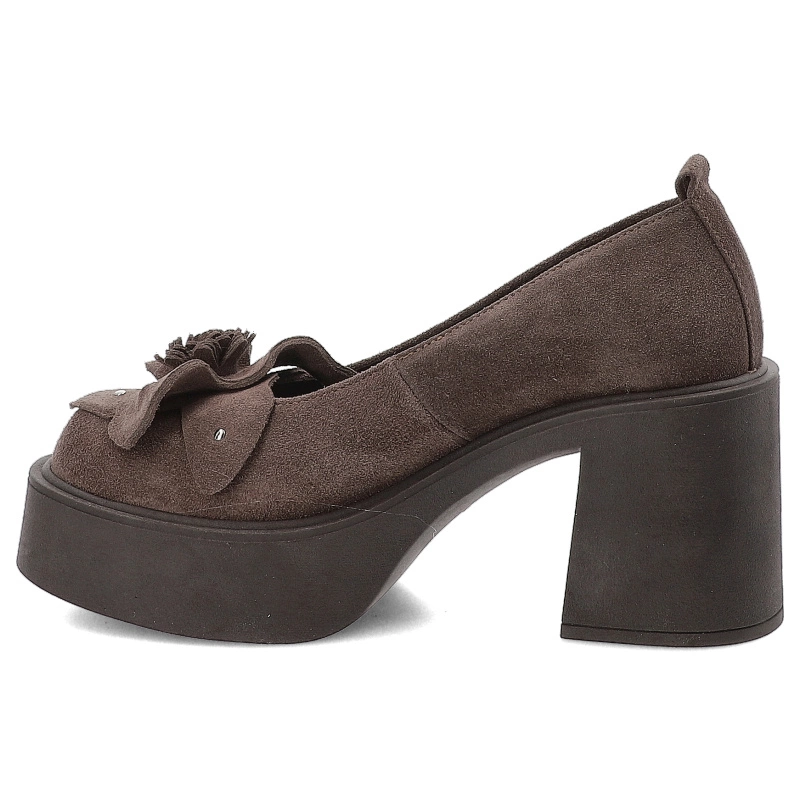 Poltopánky KARINO - 5771/015-P Brąz/Welur