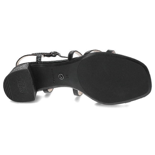 Sandále Tamaris - 1-28204-28 013 Black Met. Str.