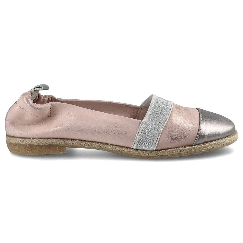 Poltopánky Lamelia - 40C1169 Róż Przecierany/Srebro