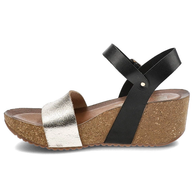 Sandále Lemar - 40286 Bf.Czarny+Bf.Złoto