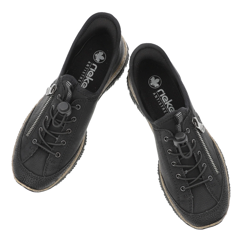 Poltopánky RIEKER - N3267-01 Black