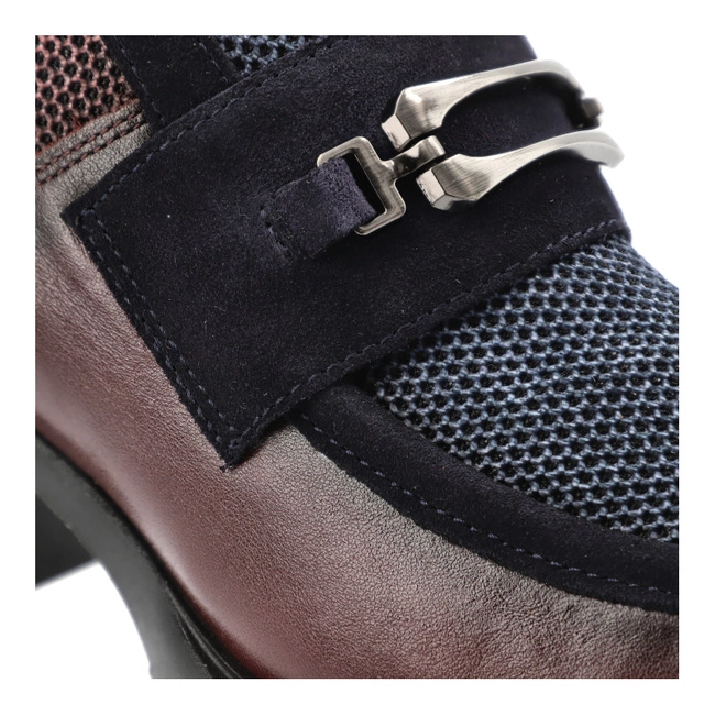 Členkové Topánky Maciejka - 06747-23/00-8 Bordowo-Granatowy