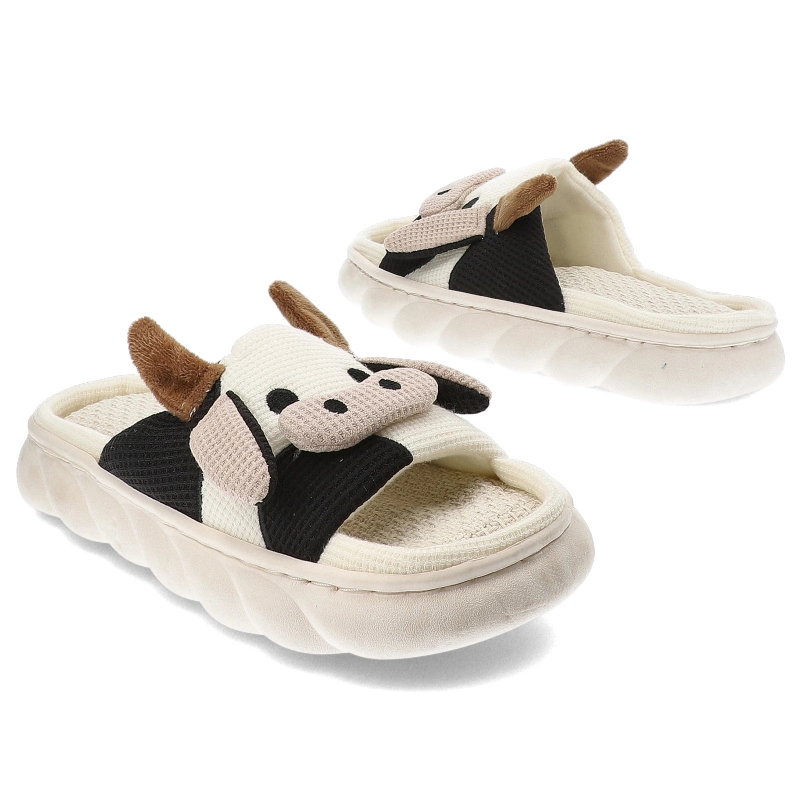 Papuče Filippo - DK6682/24 WH BK Biały/Czarny