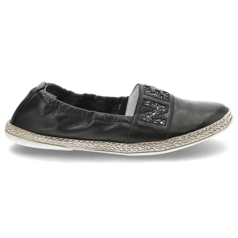 Espadrilky Lemar - 10035 Sv.Czarny/Szkło