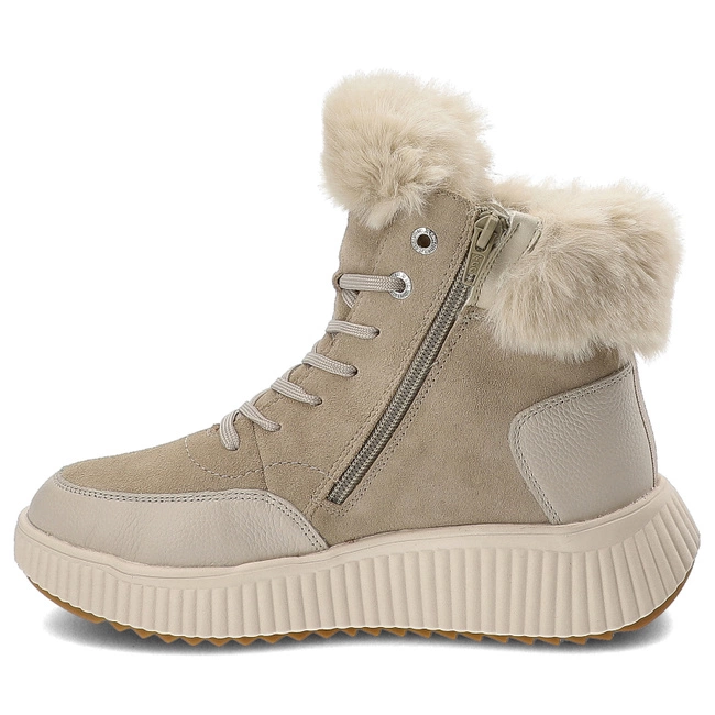 Členkové Topánky Rieker - W1773-62 Beige