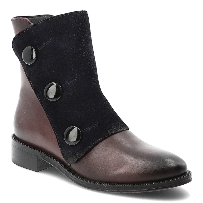 Členkové Topánky MACIEJKA - H7172-23/00-7 Bordo