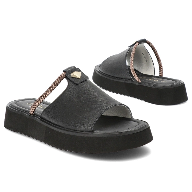 Šľapky S.BARSKI - MK51-475 Black