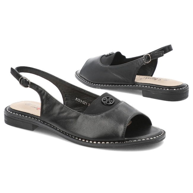 Sandále S.BARSKI - KV51-021 Black
