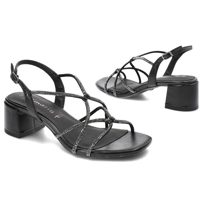 Sandále Tamaris - 1-28236-20 012 Black Metallic
