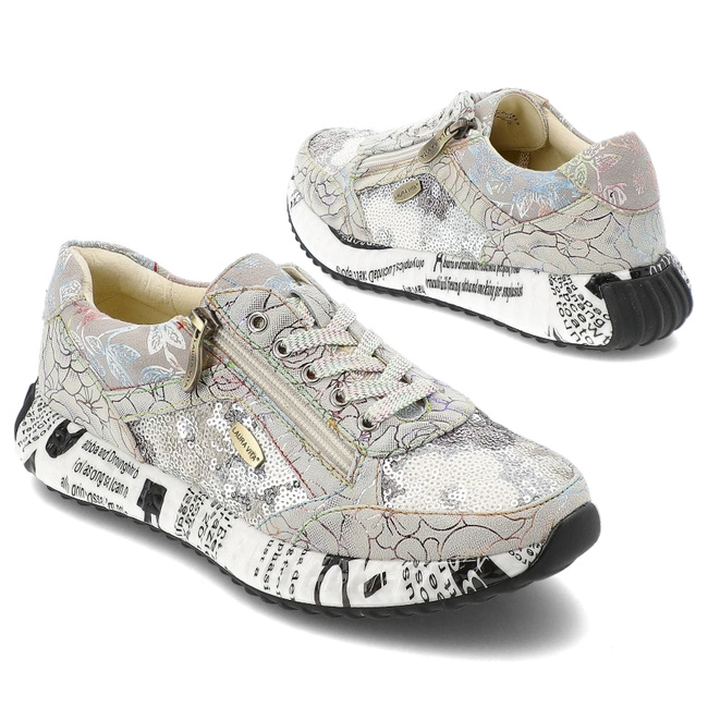 Tenisky LAURA VITA - Burton 1123 SL1826-11F Perle