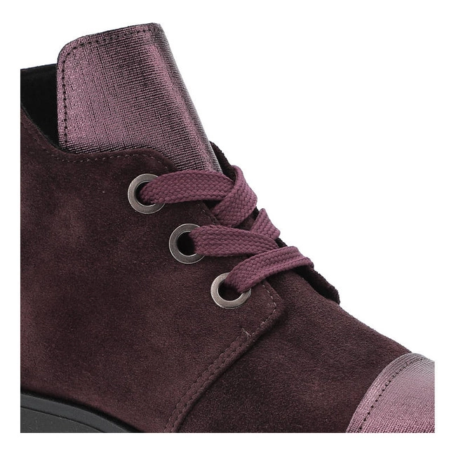 Členkové Topánky Gamis - 3542 K16/Bordo Welur