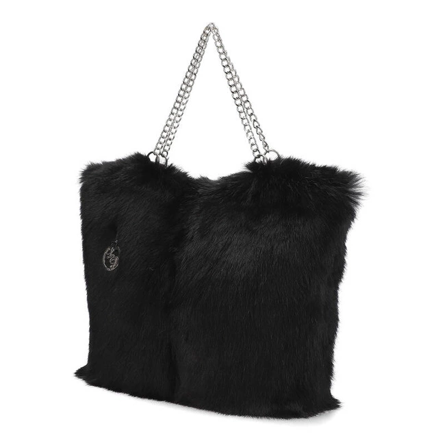 Kabelka Luka-Pelli - T30-3 Z Naturalnym Futrem Z Królika