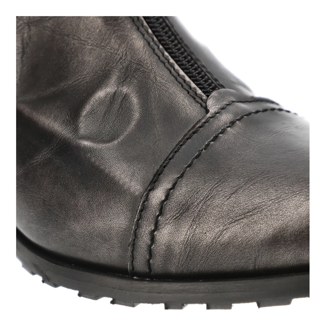 Členkové Topánky Armodo - 7096A Czarny/Srebrny