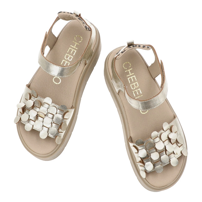Sandále CHEBELLO - 4701_-074-066-PSK-S370 Złoty