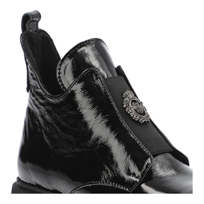 Členkové Topánky Armodo - 60451 Naplak Czarny+Cn.