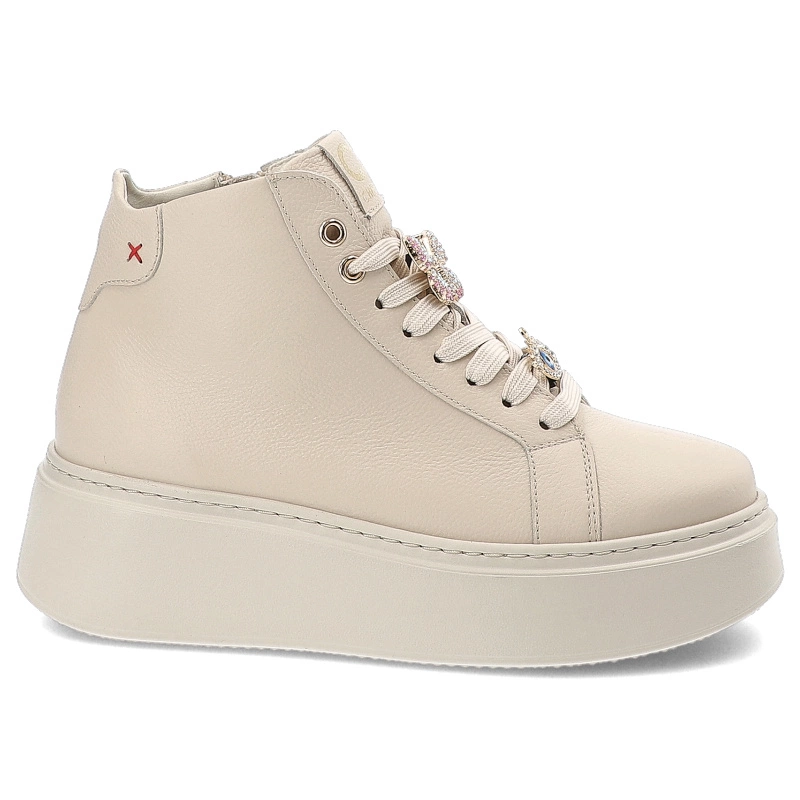 Tenisky Chebello - 4502_-157-000-MIC-S251 Beżowy