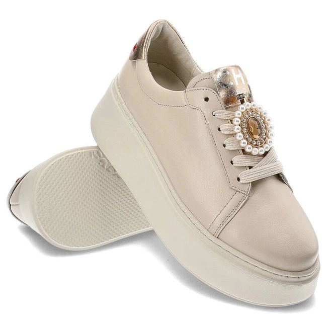 Tenisky Chebello - 4411_-157-495-PSK-S251 Śmietanka