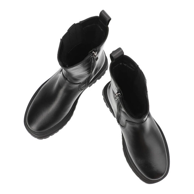 Členkové Topánky Pollonus - 5-1579-001 Czarny Lico