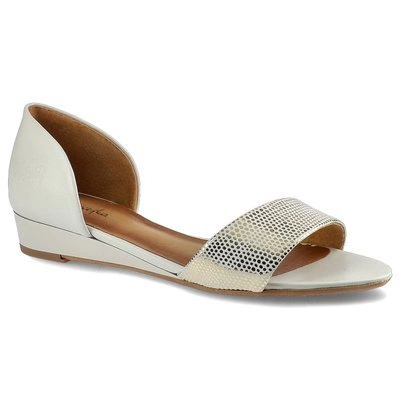 Sandále Maciejka - 01971-37/00-5 Ecru/Złoto