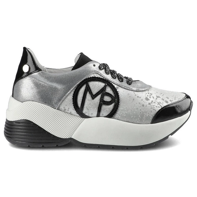 Tenisky Massimo POLI - 2Y1-20-0633 Sk.Srebro/Czarna