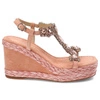 Sandále Alma en Pena - V240984 Suede Peach