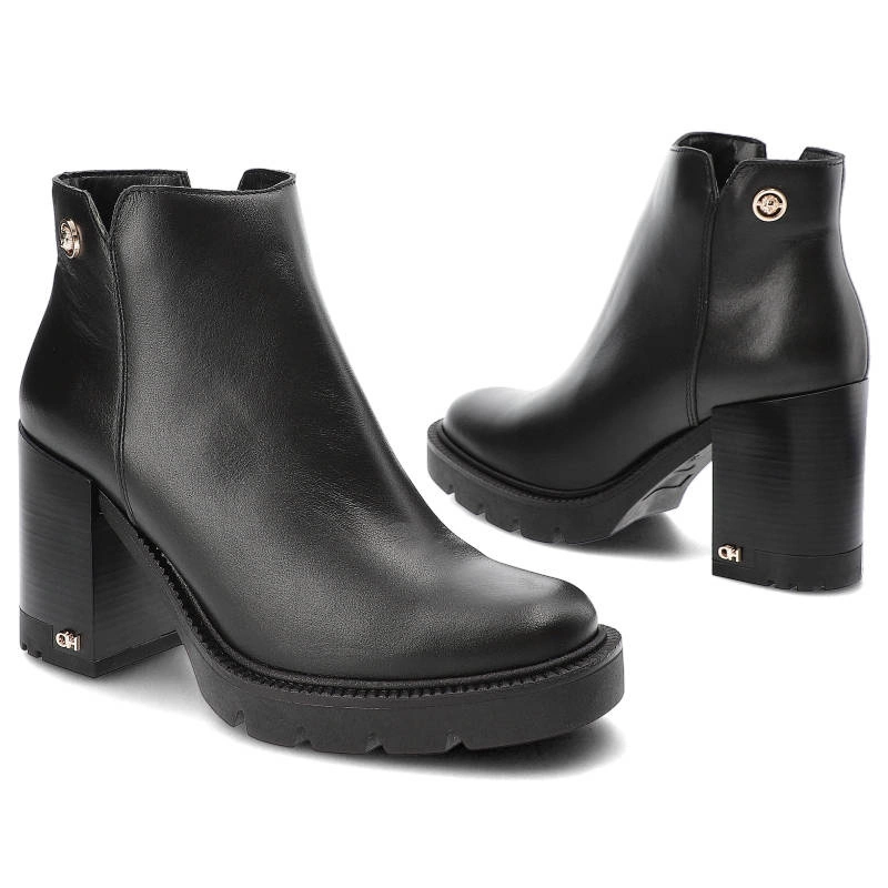 Členkové Topánky Chebello - 3039_-407-000-MIC-S246 Czarny